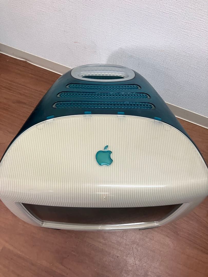 レトロ！【Apple】 iMac G3 初代 ボンダイブルー キーボード付
