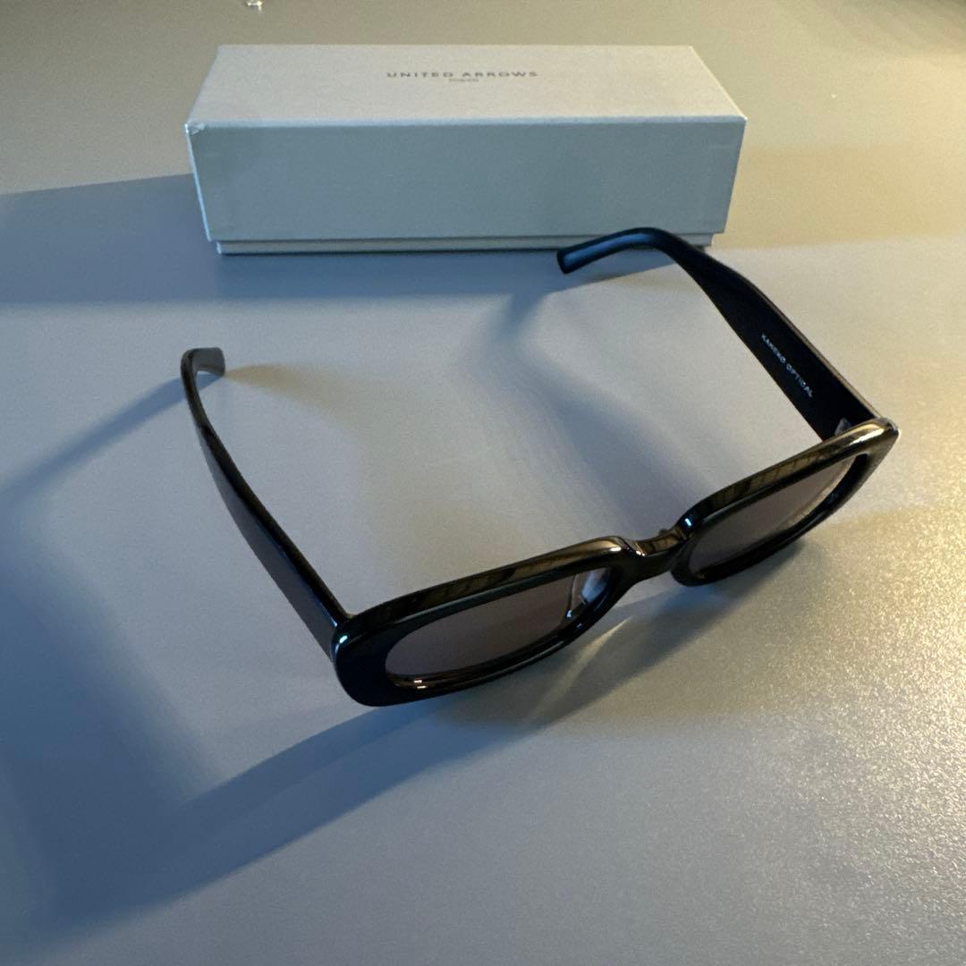 【日本製】金子眼鏡×UNITED ARROWS サングラス　ブラック