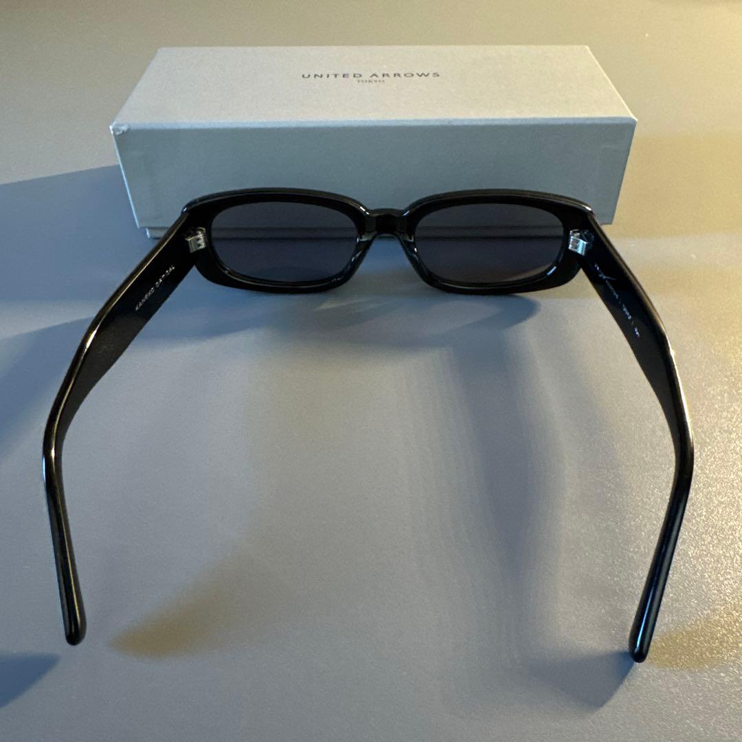 【日本製】金子眼鏡×UNITED ARROWS サングラス　ブラック