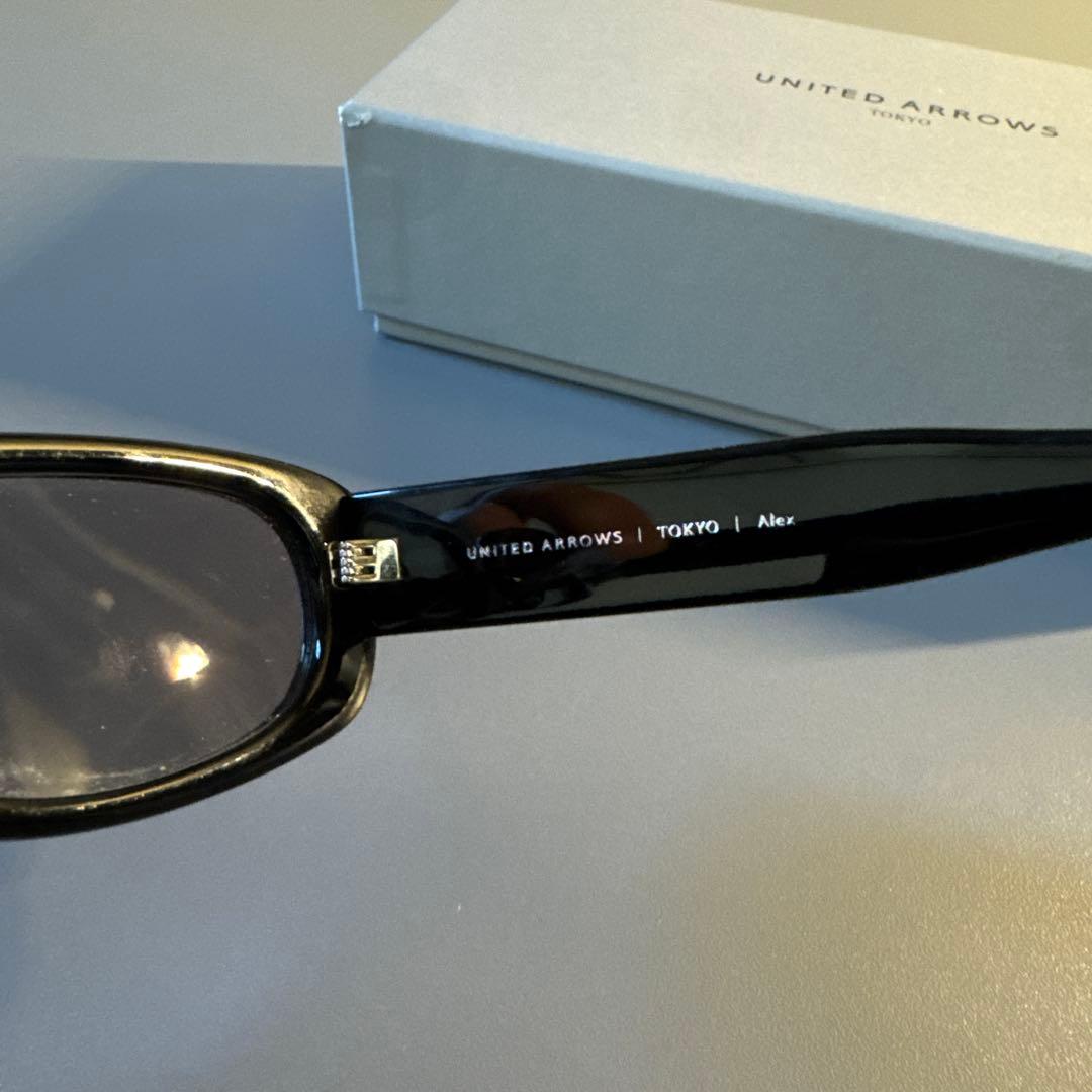 【日本製】金子眼鏡×UNITED ARROWS サングラス　ブラック