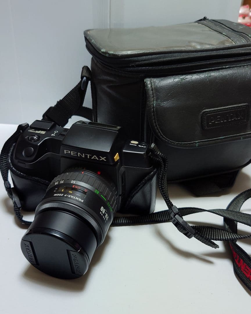 ジャンク品　1990年代PENTAX カメラ SF7 Fズームレンズのセット