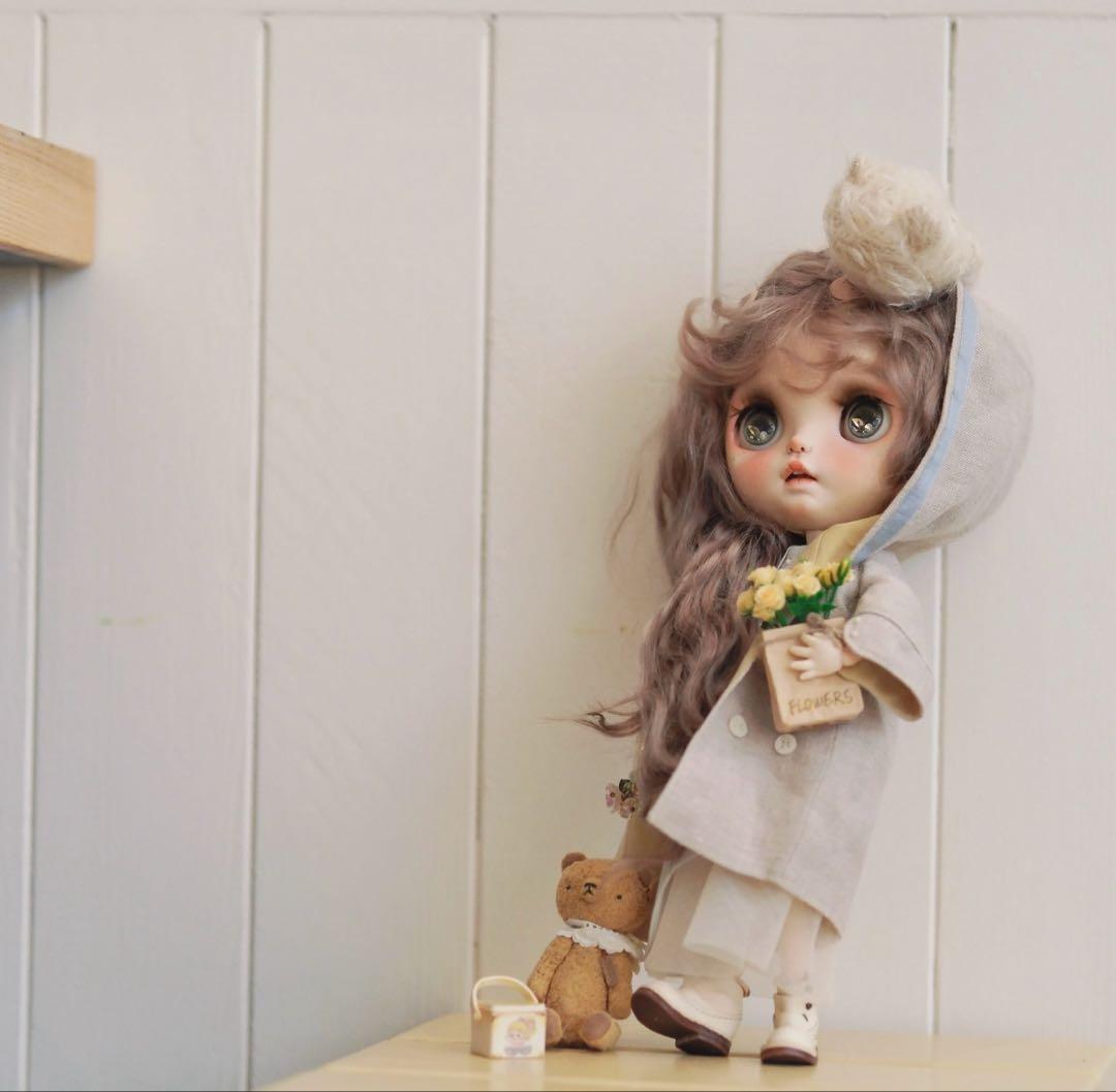 テディベア ミニチュア ハンドメイド 小さなぬいぐるみ 海外作家様