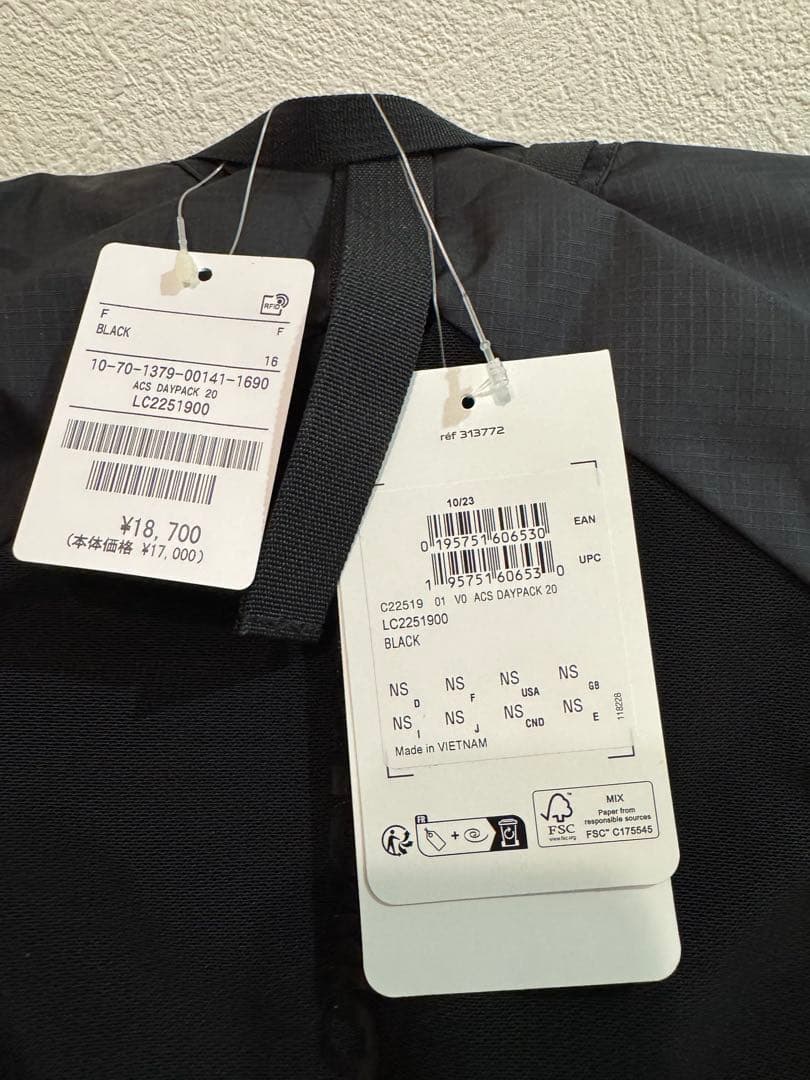 SALOMON サロモン ACS 20 リュック ブラック