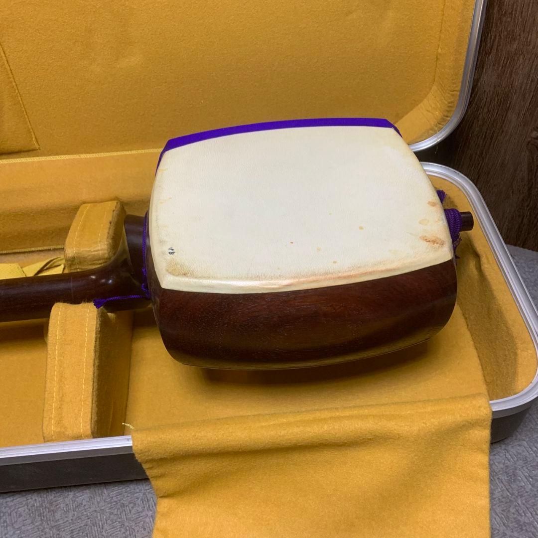 K933 三味線 和楽器 弦楽器 ハードケース付き