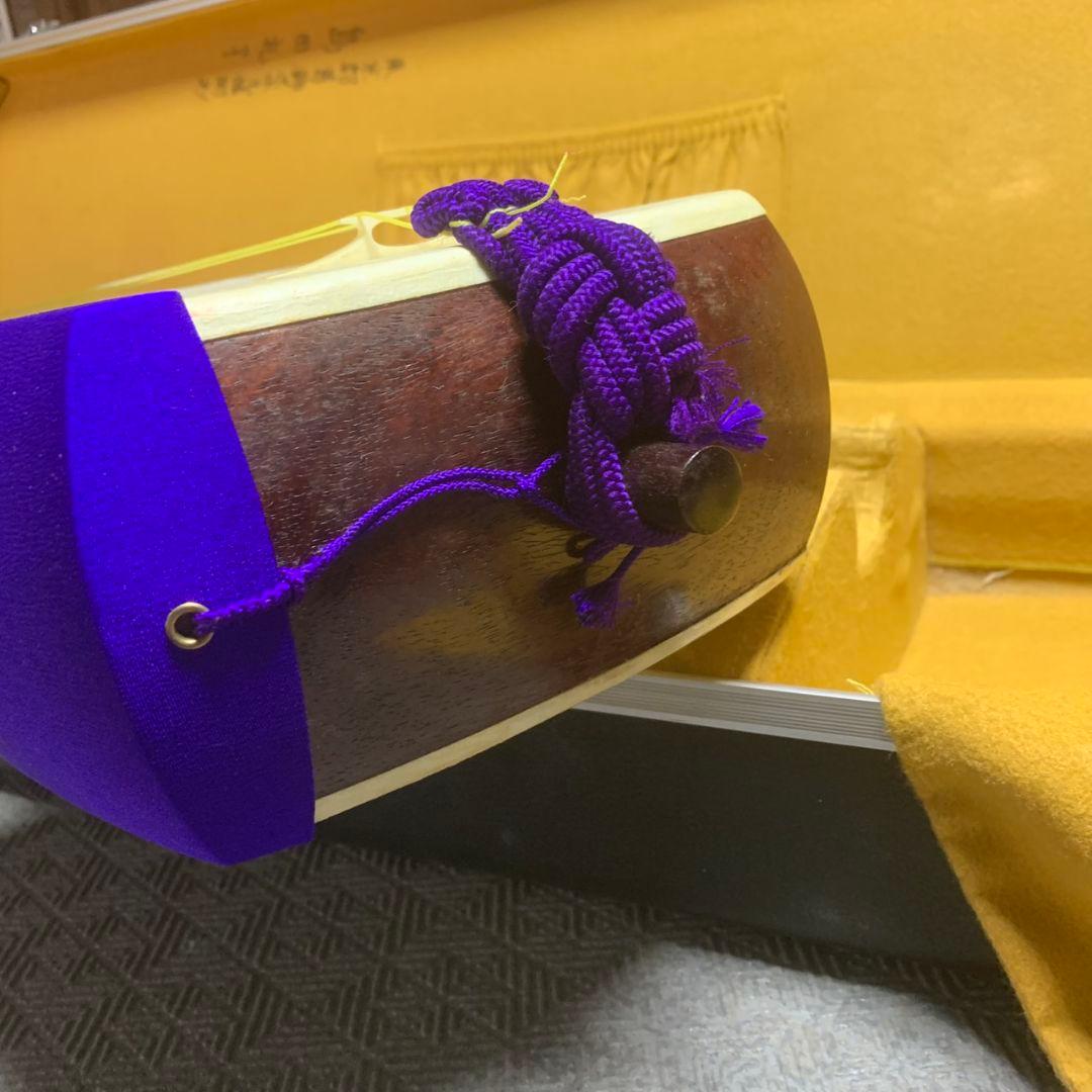 K933 三味線 和楽器 弦楽器 ハードケース付き