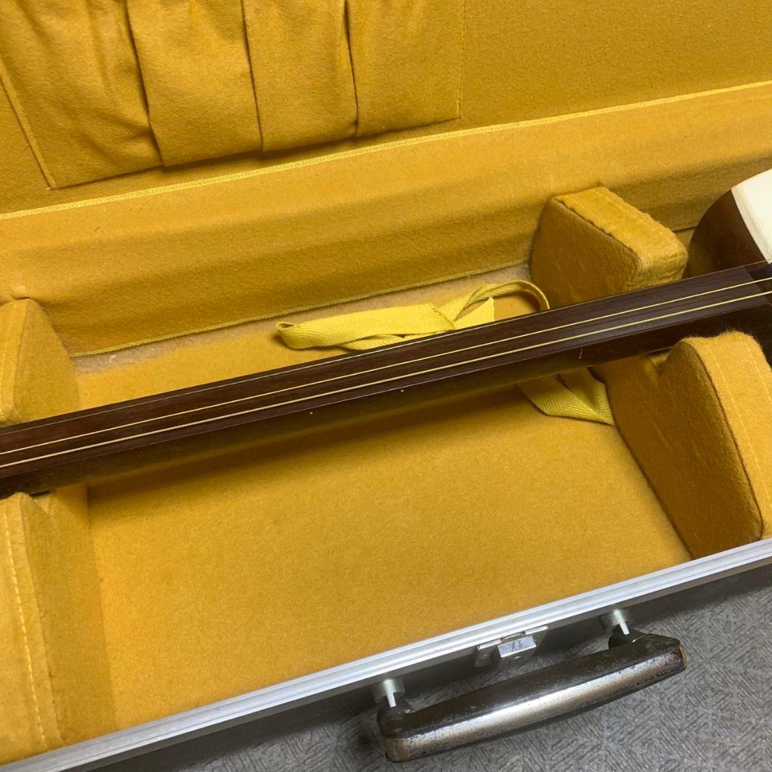 K933 三味線 和楽器 弦楽器 ハードケース付き