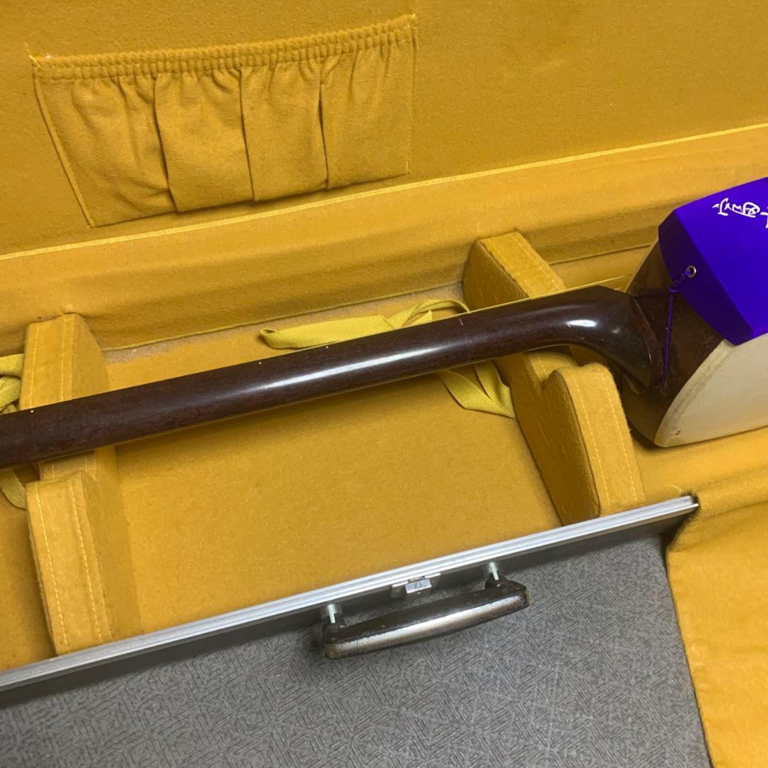K933 三味線 和楽器 弦楽器 ハードケース付き