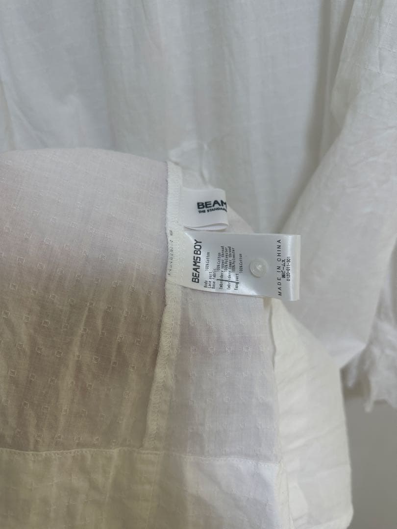 beams boy ユーロビンテージフリルワンピース