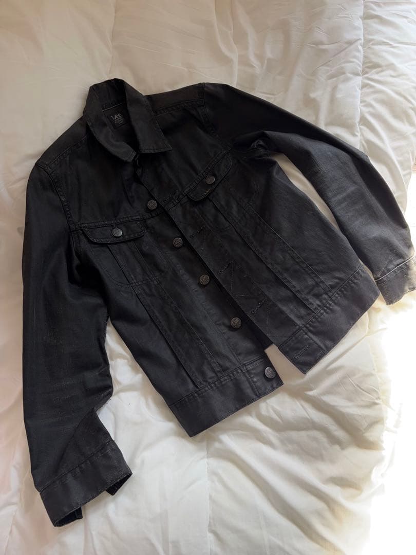 ジャケット・アウター archive Lee coating denim jacket blk