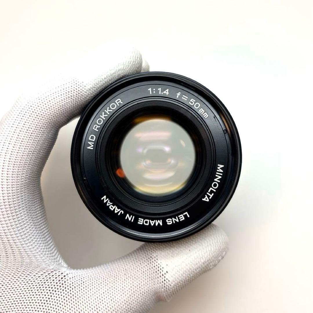 【美品】MINOLTA MD ROKKOR 50mm f1.4