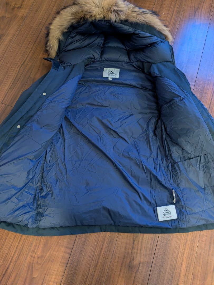 PIRENEX アヌシー ネイビー ダウンジャケット　BEAMS別注 ：（M）