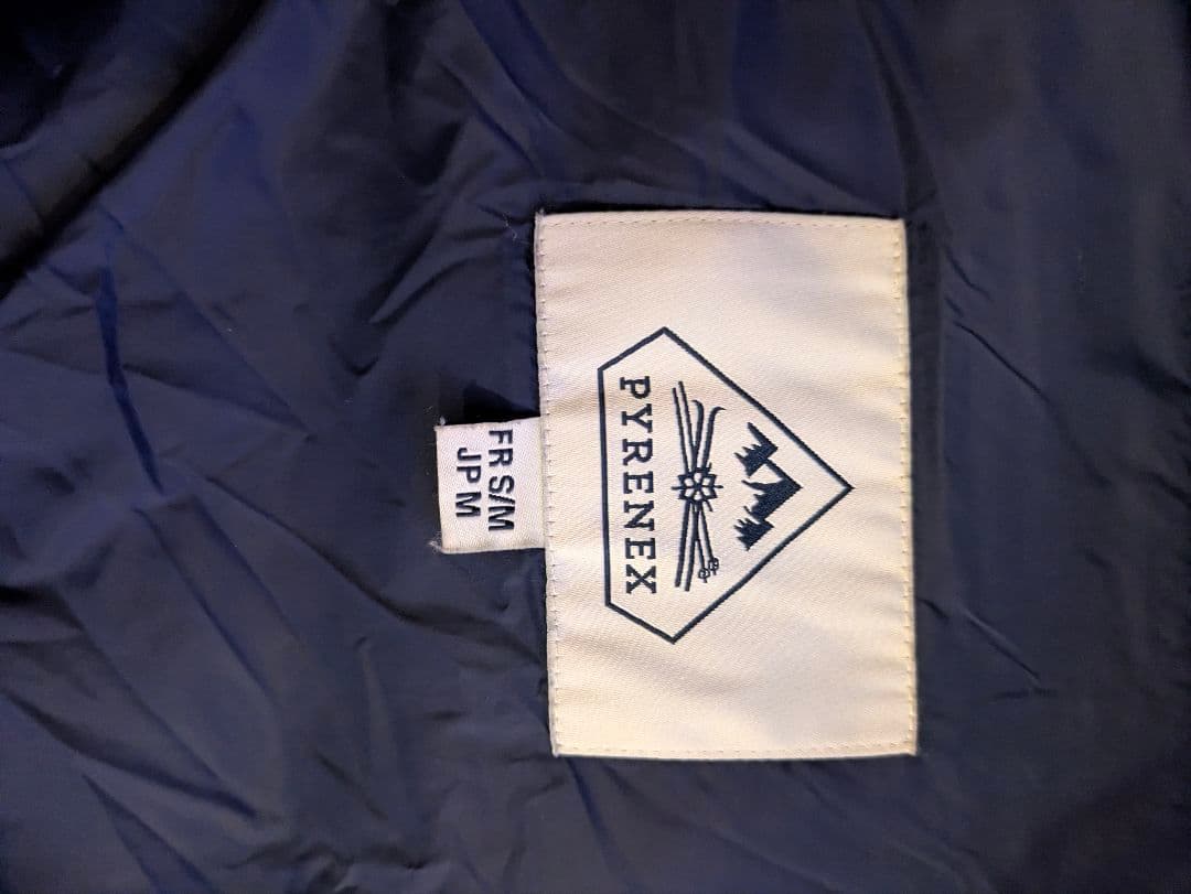 PIRENEX アヌシー ネイビー ダウンジャケット　BEAMS別注 ：（M）