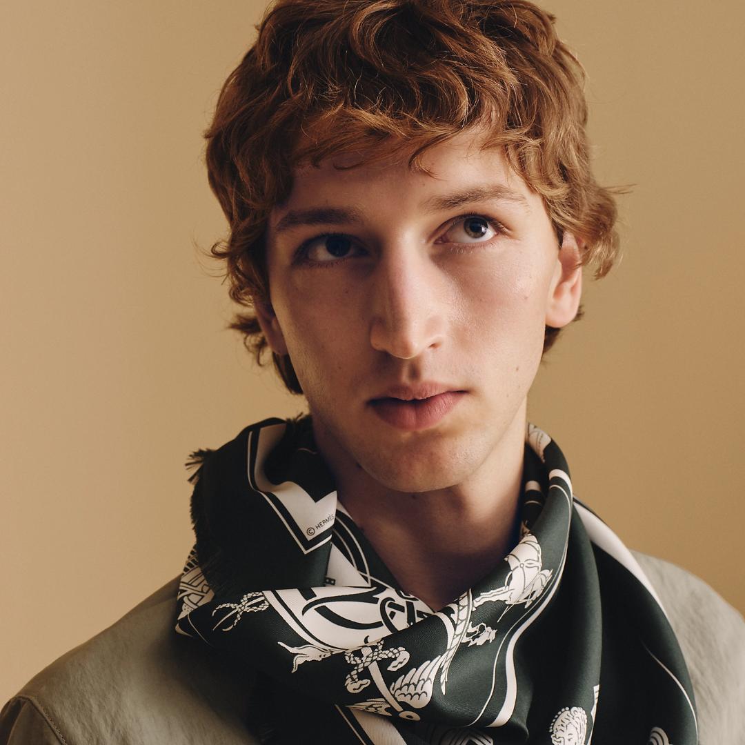 HERMES エルメス カレ80《エクスリブリス》