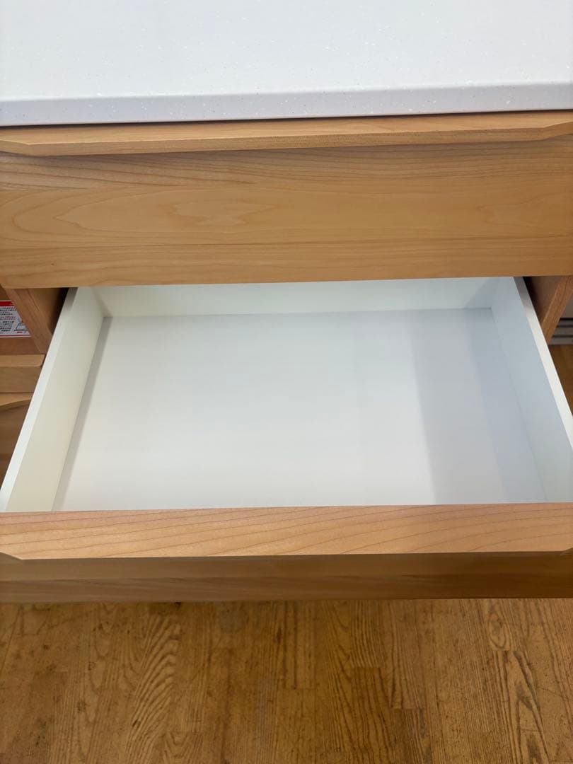 M132キッチンカウンター 幅1005mm 4引き出し