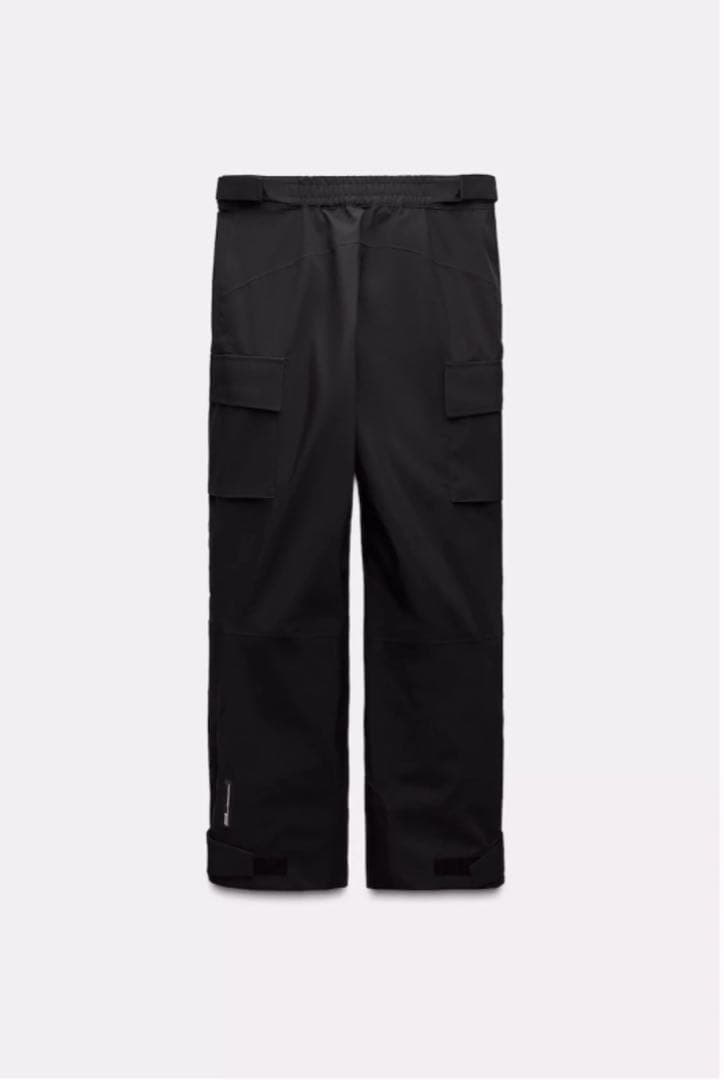 ZARA スキーウエア　防水　防風　カーゴパンツ