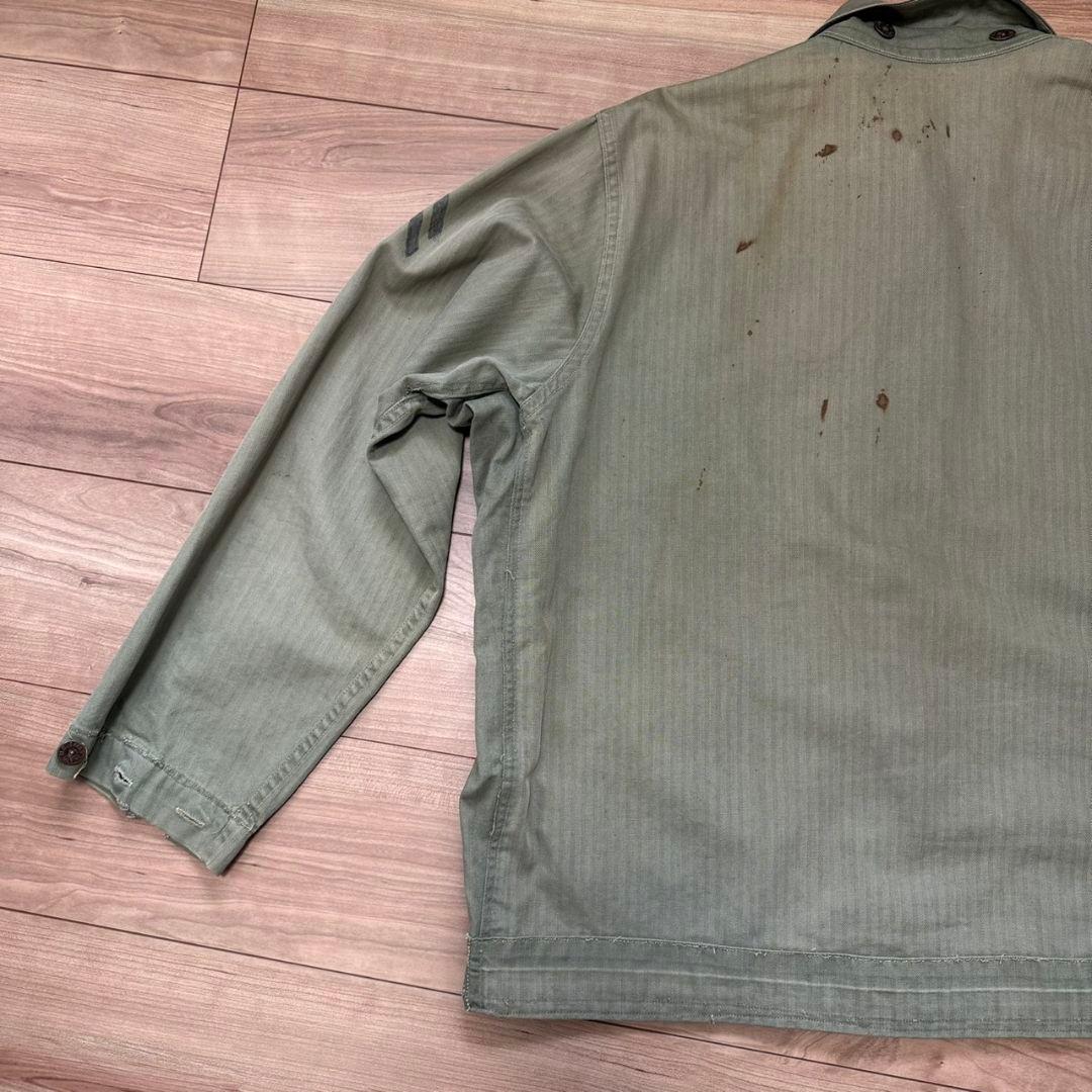 1940年代 40sカスタムUSMC P44ヘリンボーン　HBTP−44米軍実物