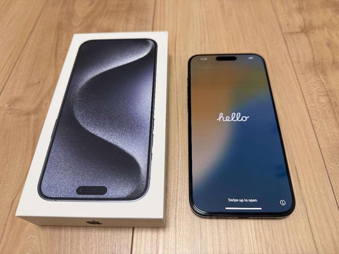 ★ iPhone 15 Pro Max 512G SIMフリー 美品 個人 ★