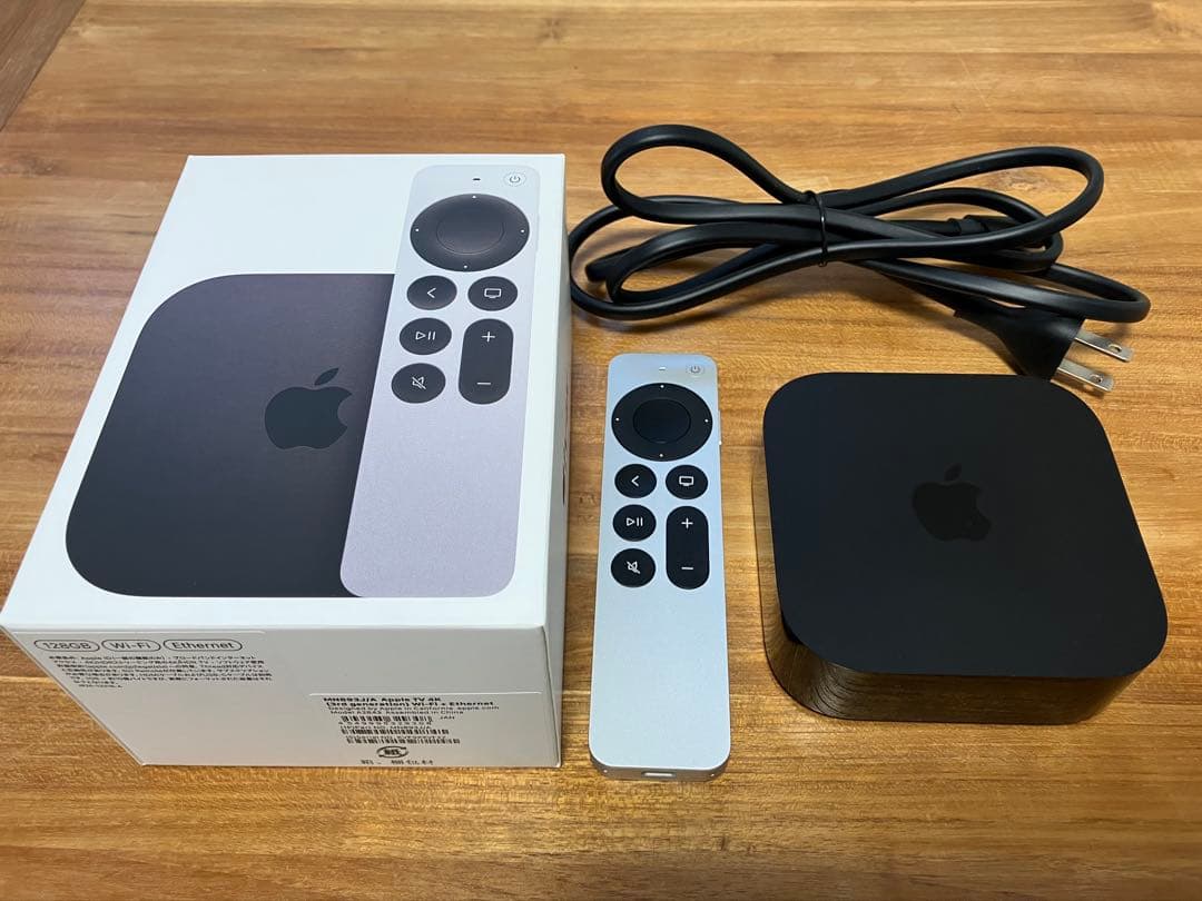 Apple TV 4K 128GB Wi-Fi + Ethernetモデル