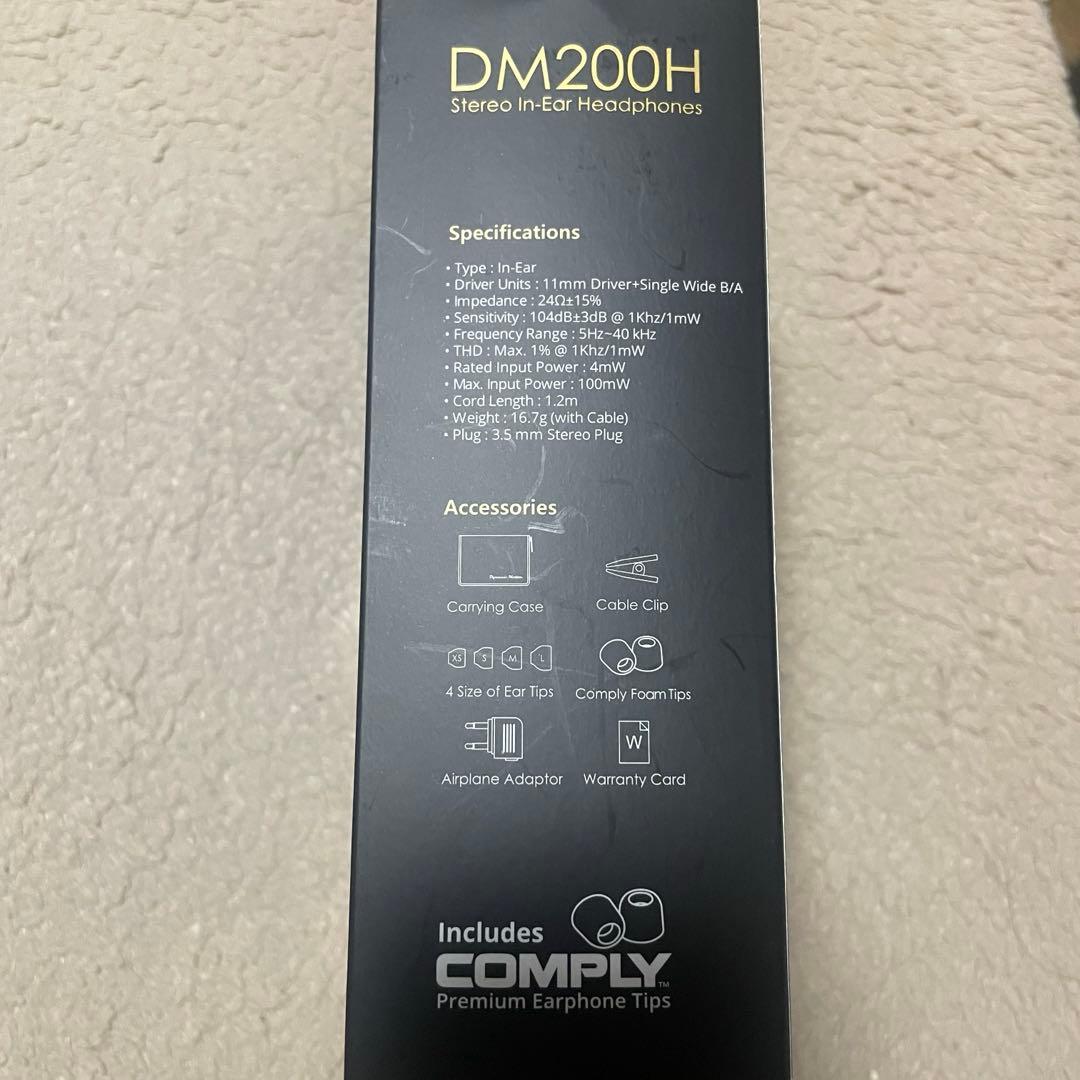 Dynamic Motion DM200H ハイブリッドイヤホン 有線