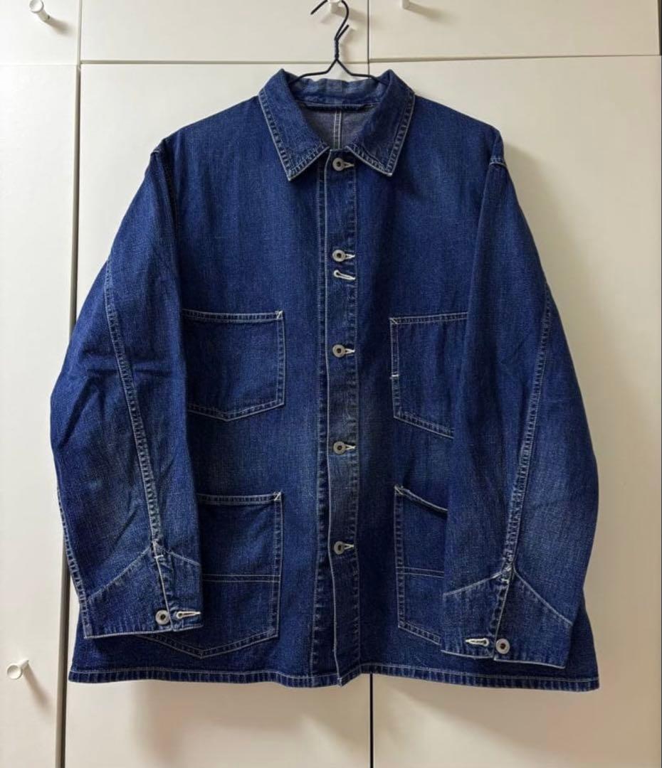 【美品】A.PRESSE \"DENIM COVERALL JACKET サイズ3