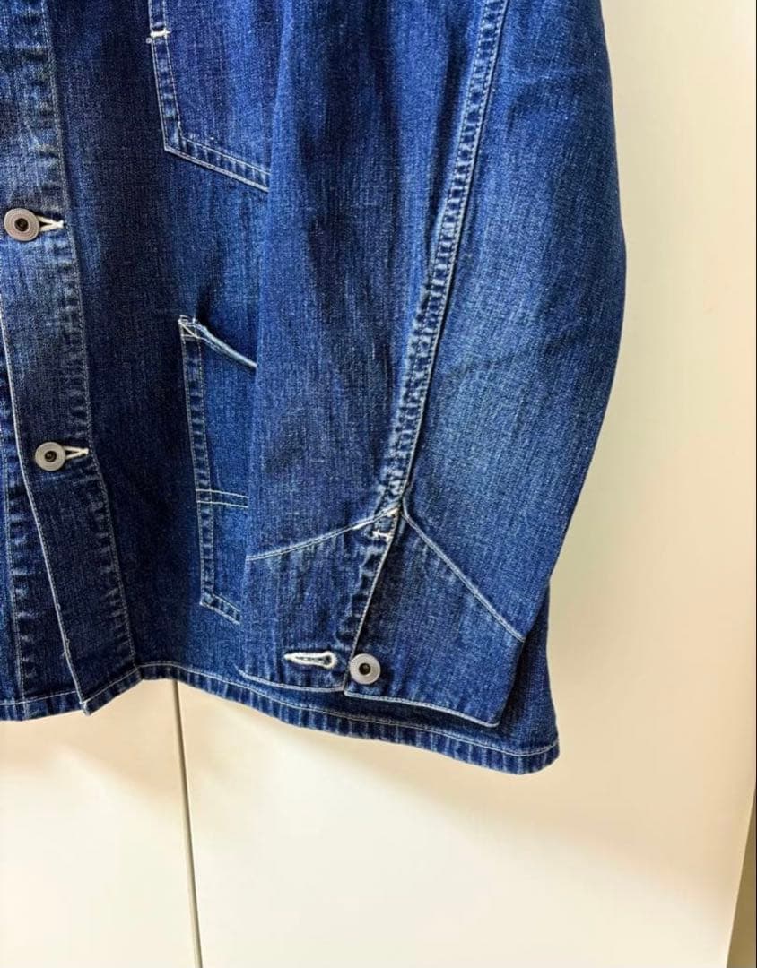 【美品】A.PRESSE \"DENIM COVERALL JACKET サイズ3