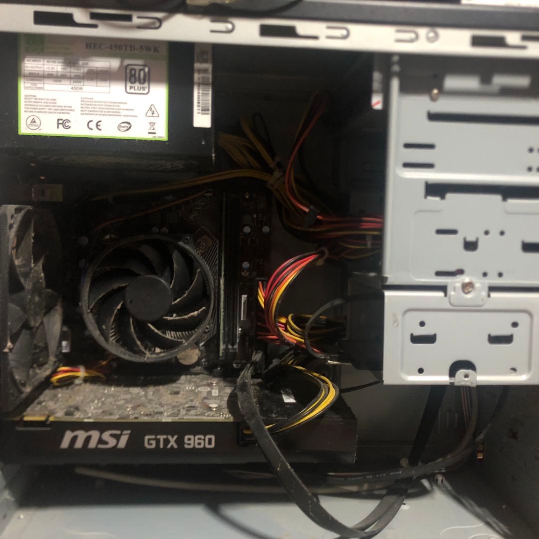 デスクトップPC i5-6500 メモリ8GB SSD224GB GTX960