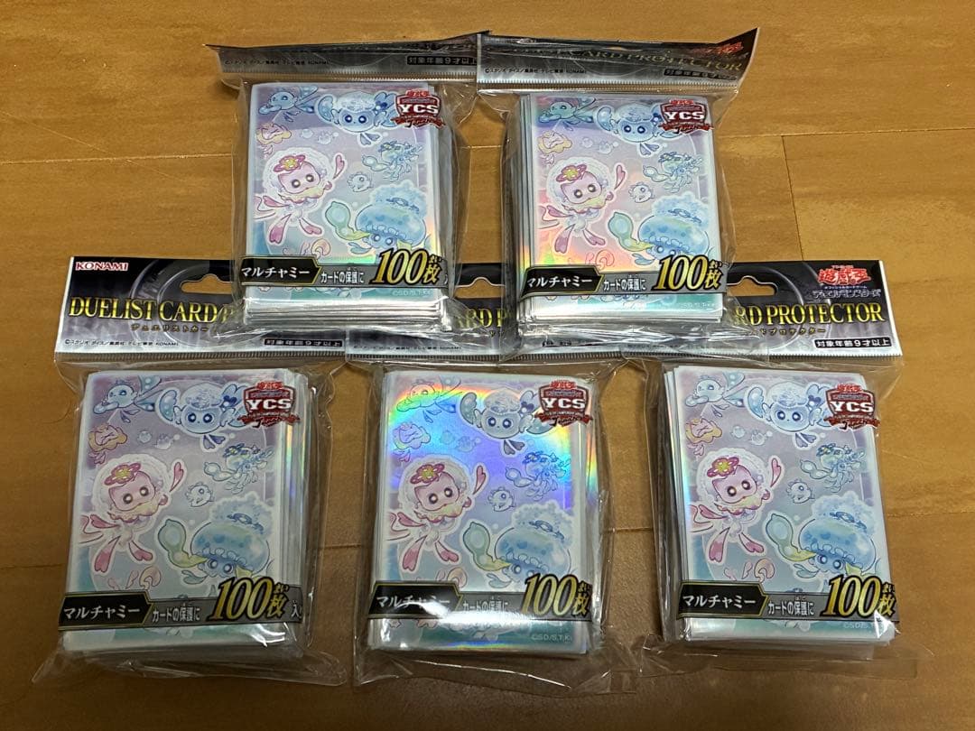 遊戯王 YCSJ マルチャミー スリーブ 5個