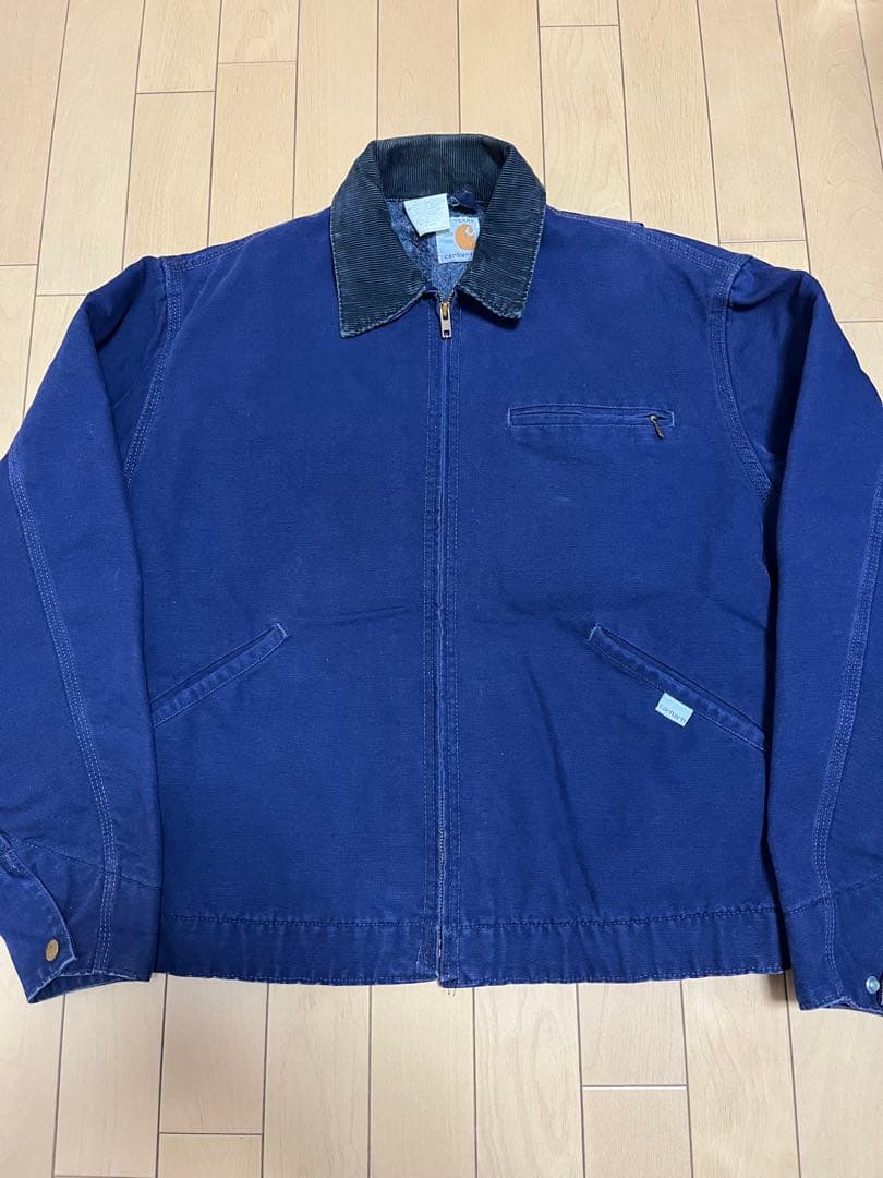 カーハート100周年デトロイトジャケットM紺ヴィンテージ古着usa製stussy