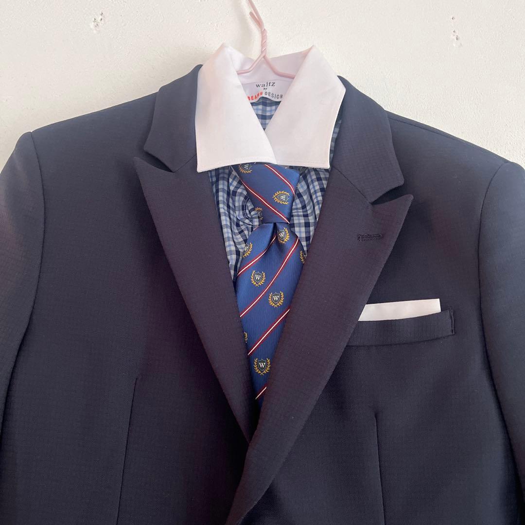 【美品】BEAMS DESIGN フォーマルスーツセット(150㎝) ネイビー