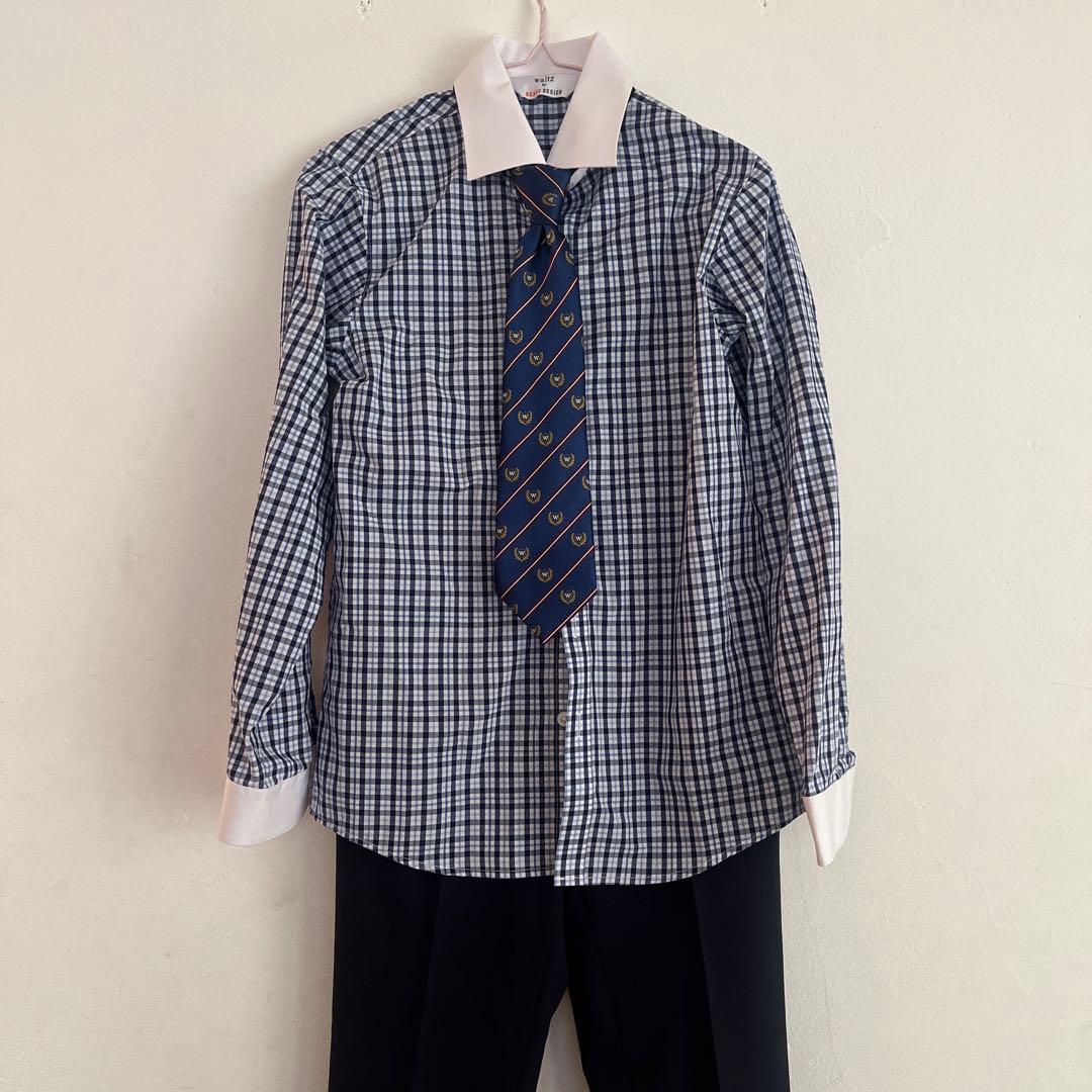 【美品】BEAMS DESIGN フォーマルスーツセット(150㎝) ネイビー