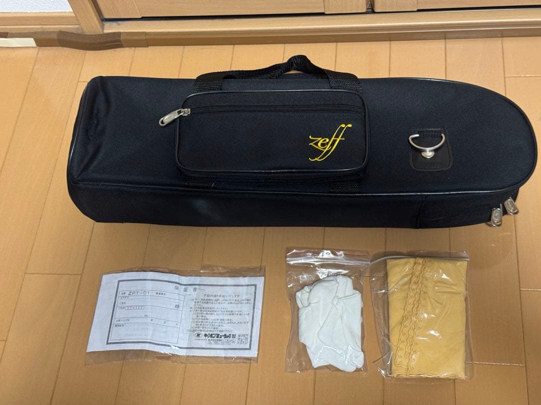 Zeff(ゼフ)プラスチックトランペットZPT-01　美品