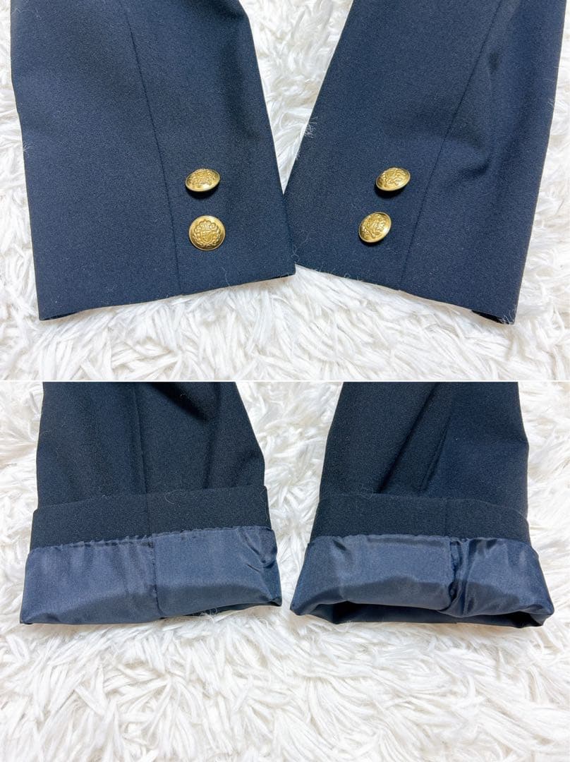 美品⁂グリーンレーベルリラクシング⁂キッズフォーマル　セットアップ　125 金釦