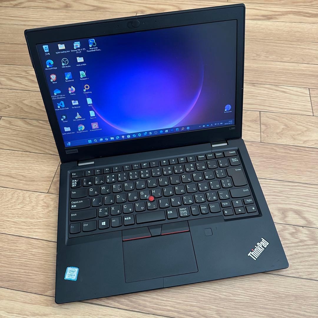 大人気‼️ ThinkPad Lシリーズ L380 i5-8520U 増量16GB
