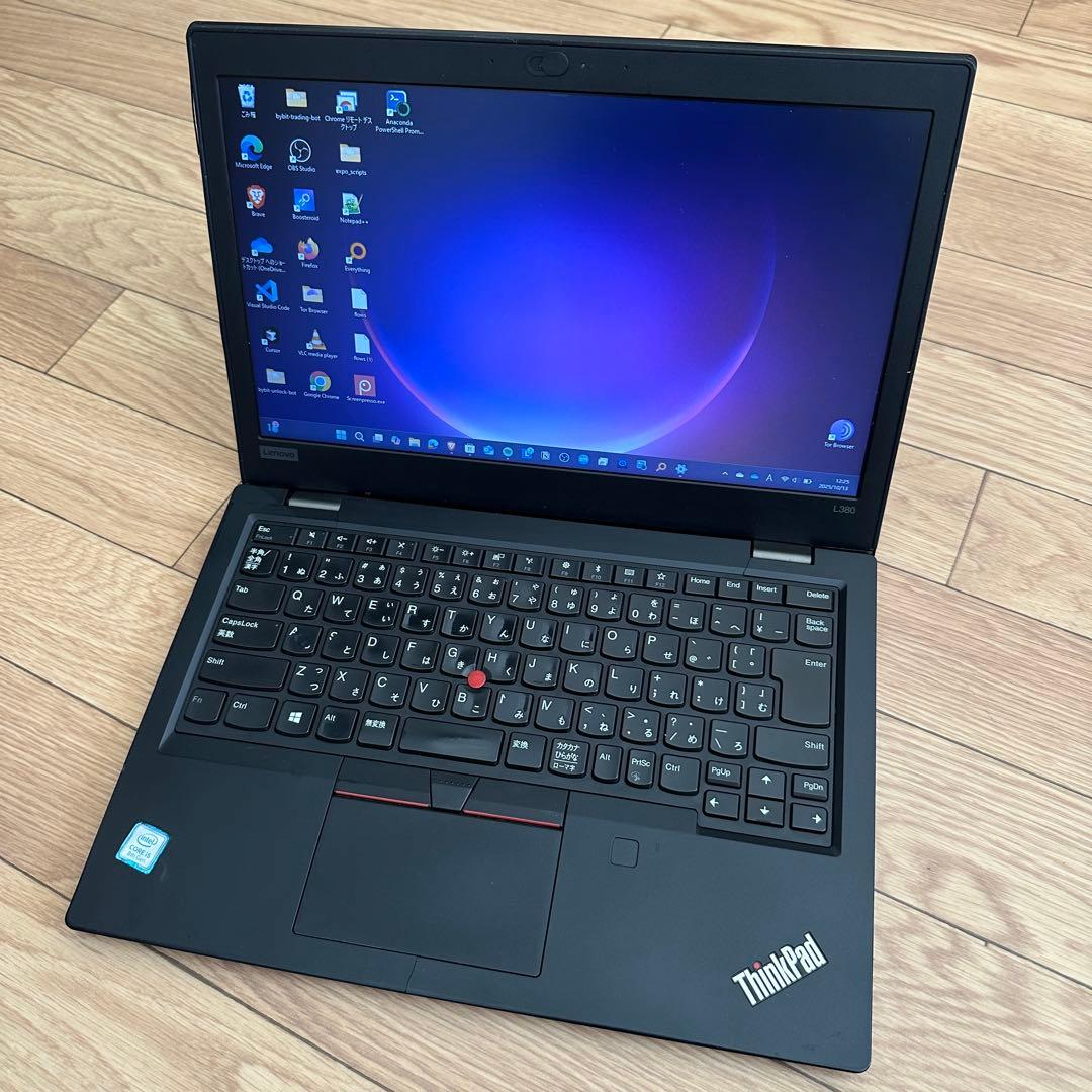 大人気‼️ ThinkPad Lシリーズ L380 i5-8520U 増量16GB