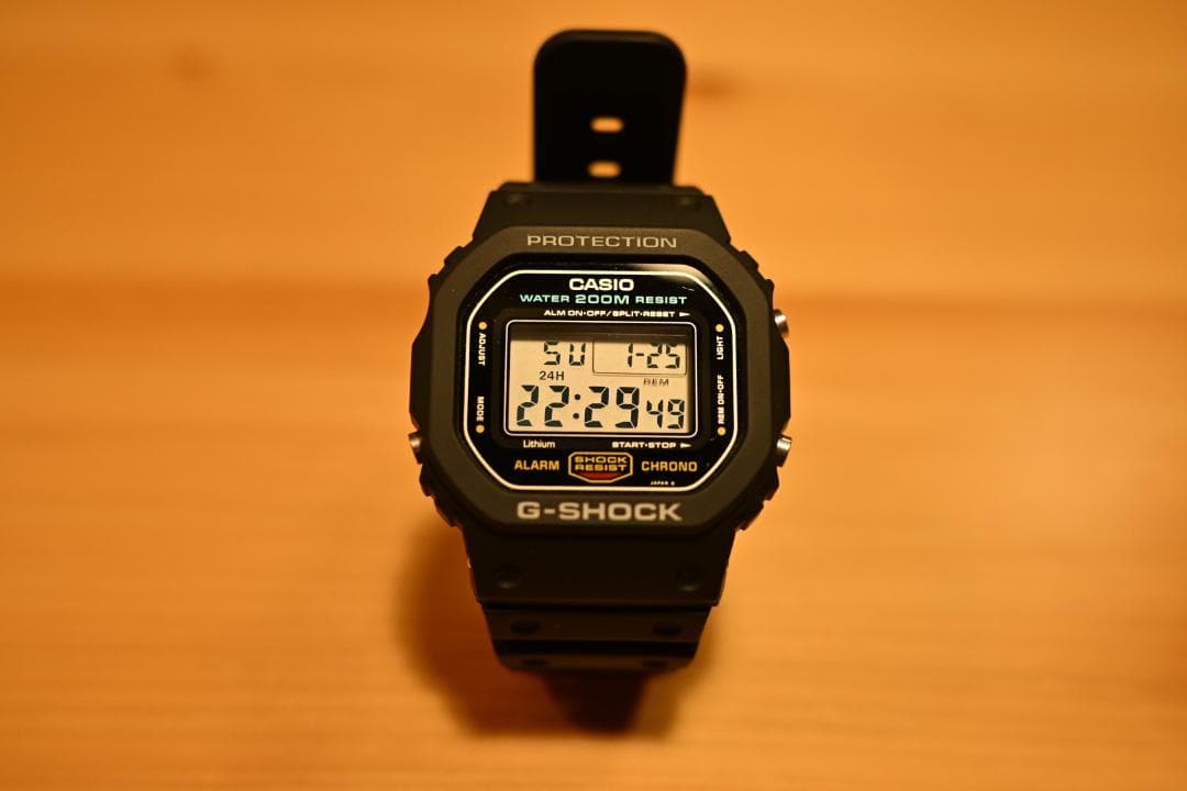 G-SHOCK DW-5600C レストア済み