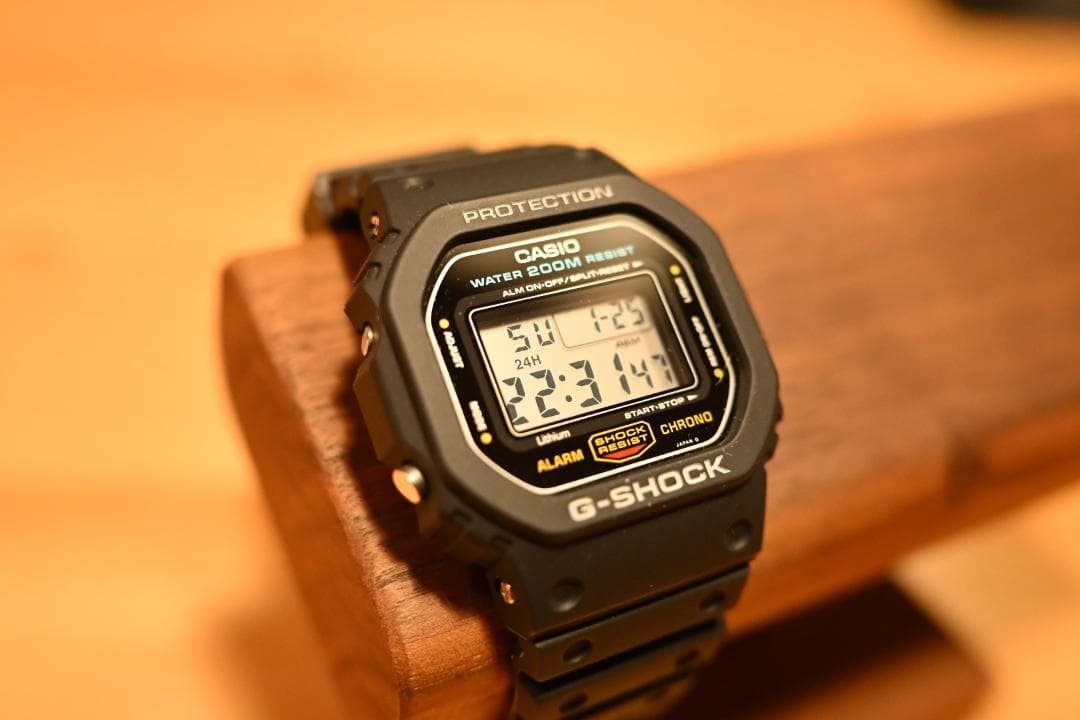 G-SHOCK DW-5600C レストア済み