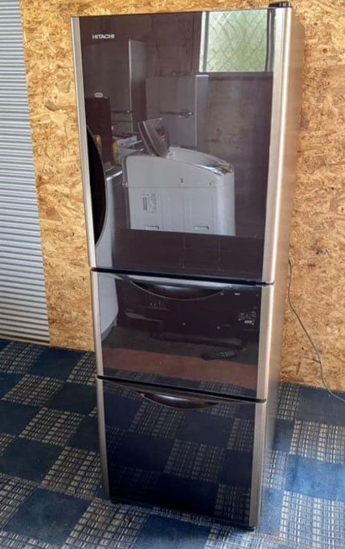 日立 真空チルド 2016年製 3ドア冷蔵庫