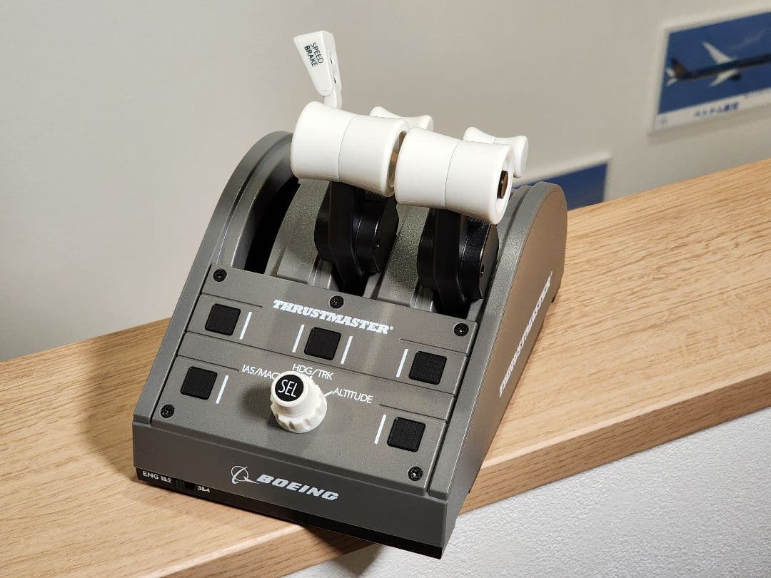 スラストマスター TCA Yoke Pack Boeing Edition