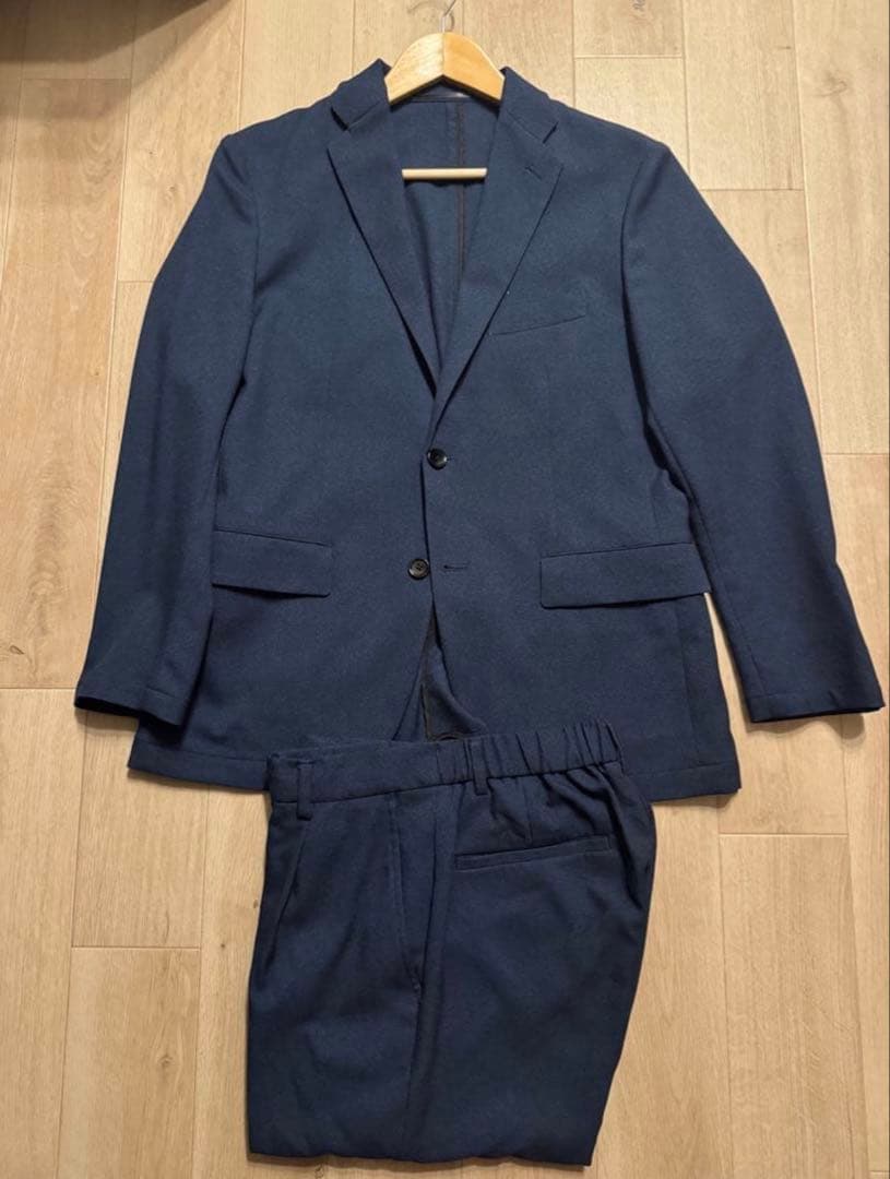 BEAUTY&YOUTH LANATECセットアップ/背抜きジャケット ロイヤル