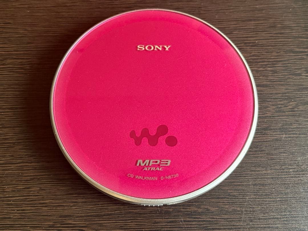 SONY WALKMAN D-NE730 ピンク CDプレイヤー ポータブル