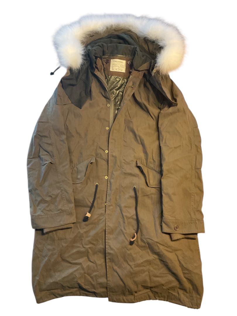 専用 Giacometti ジャコメッティ　モッズコート　カーキ　サイズL