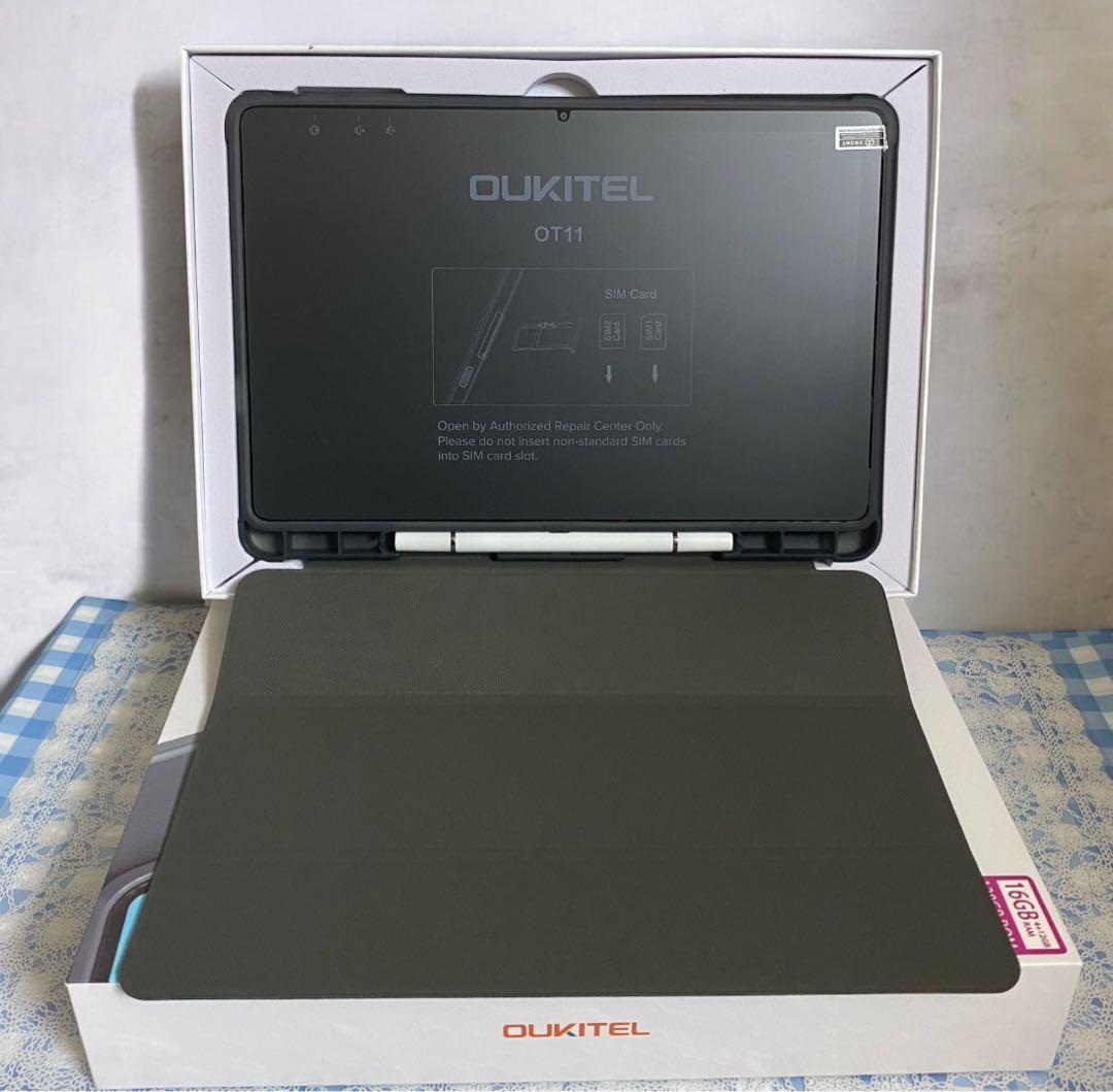 OUKITEL タブレット　Android14 16GB+128GB+1TB