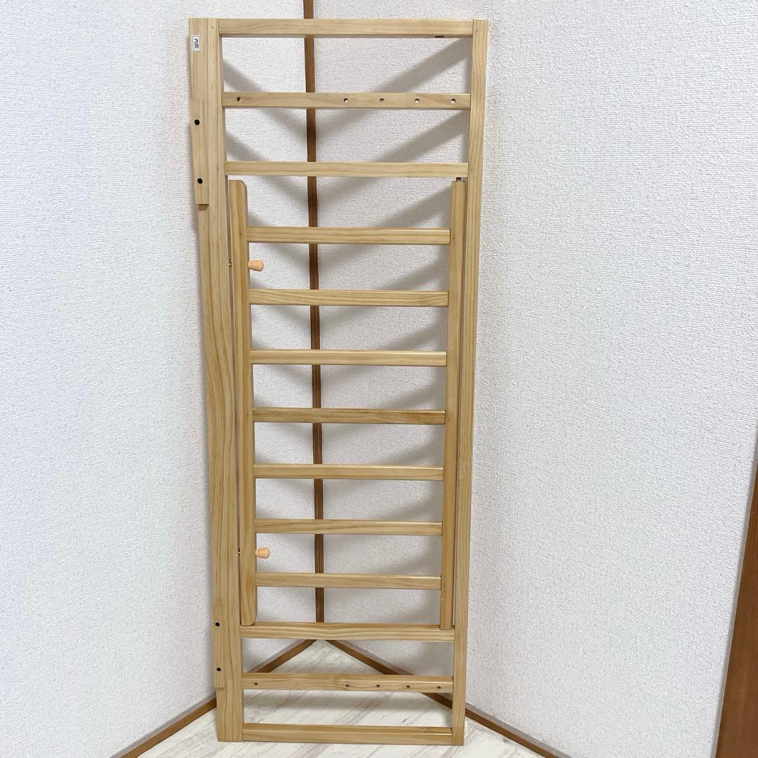 美品 部品完備 KATOJI ハイシートベビーベッド ナチュラル 02399