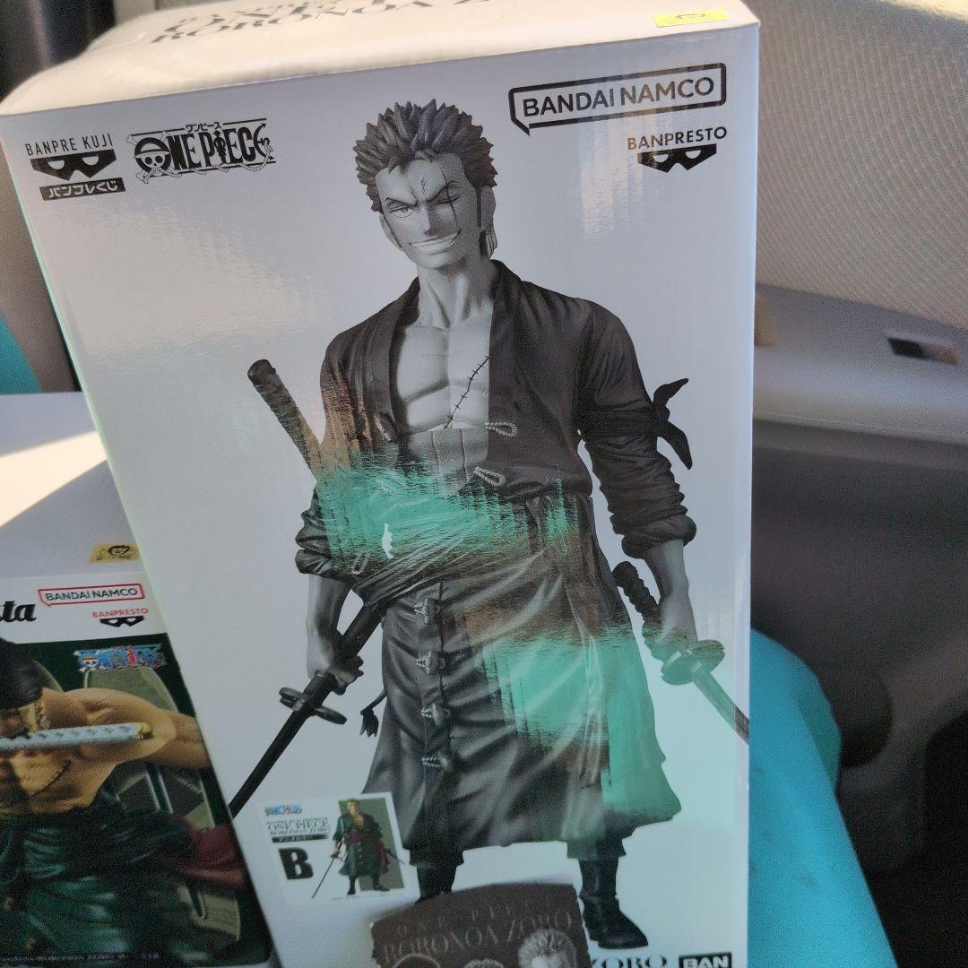 m*娘様 ワンピース ゾロ B賞半券付き、グランドディスタのゾロセット