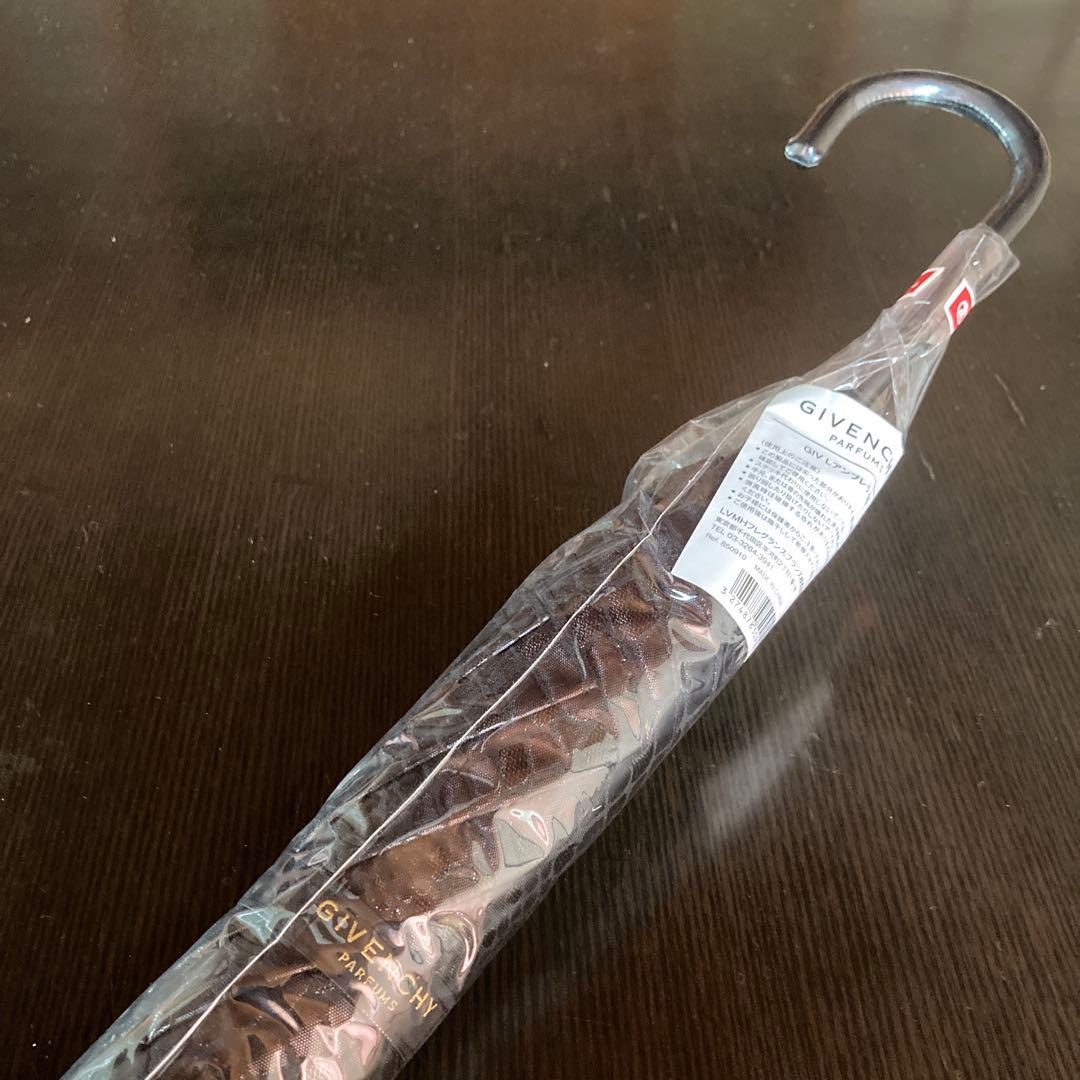 【新品未使用】GIVENCHY クロコダイル柄　アンブレラ 傘 ジバンシー　黒