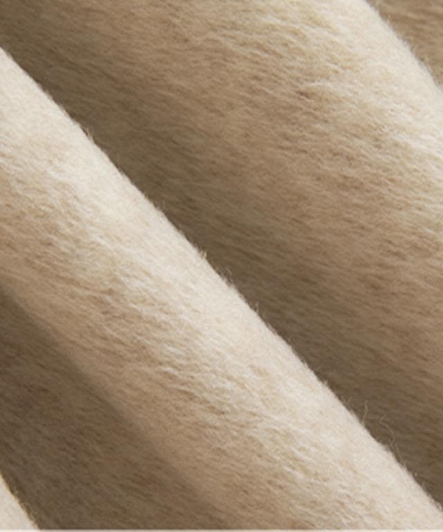 【fsswc】FanoStudios リボンタイ ショートウールコート ・M