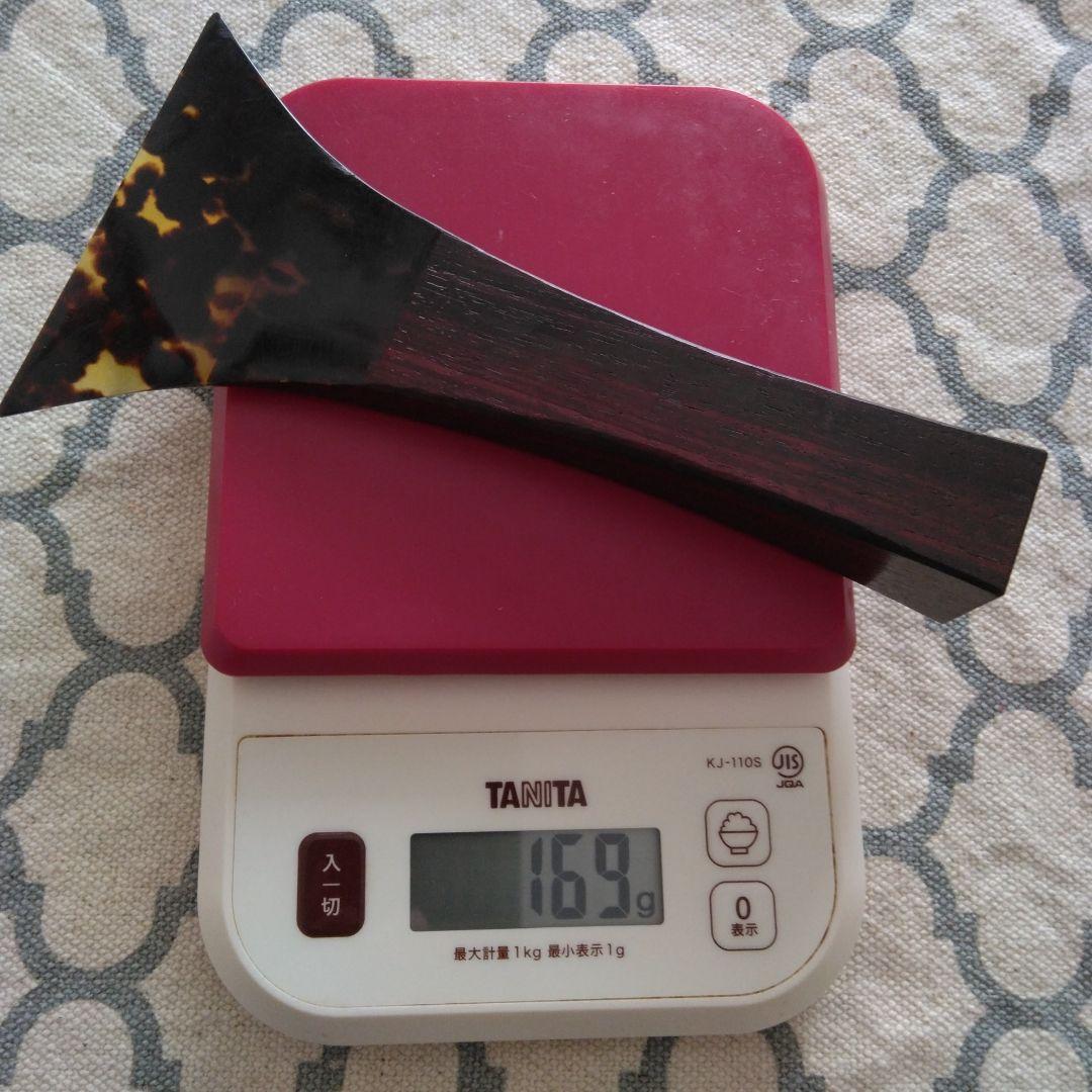 ジャンク本鼈甲三味線バチセット 4本