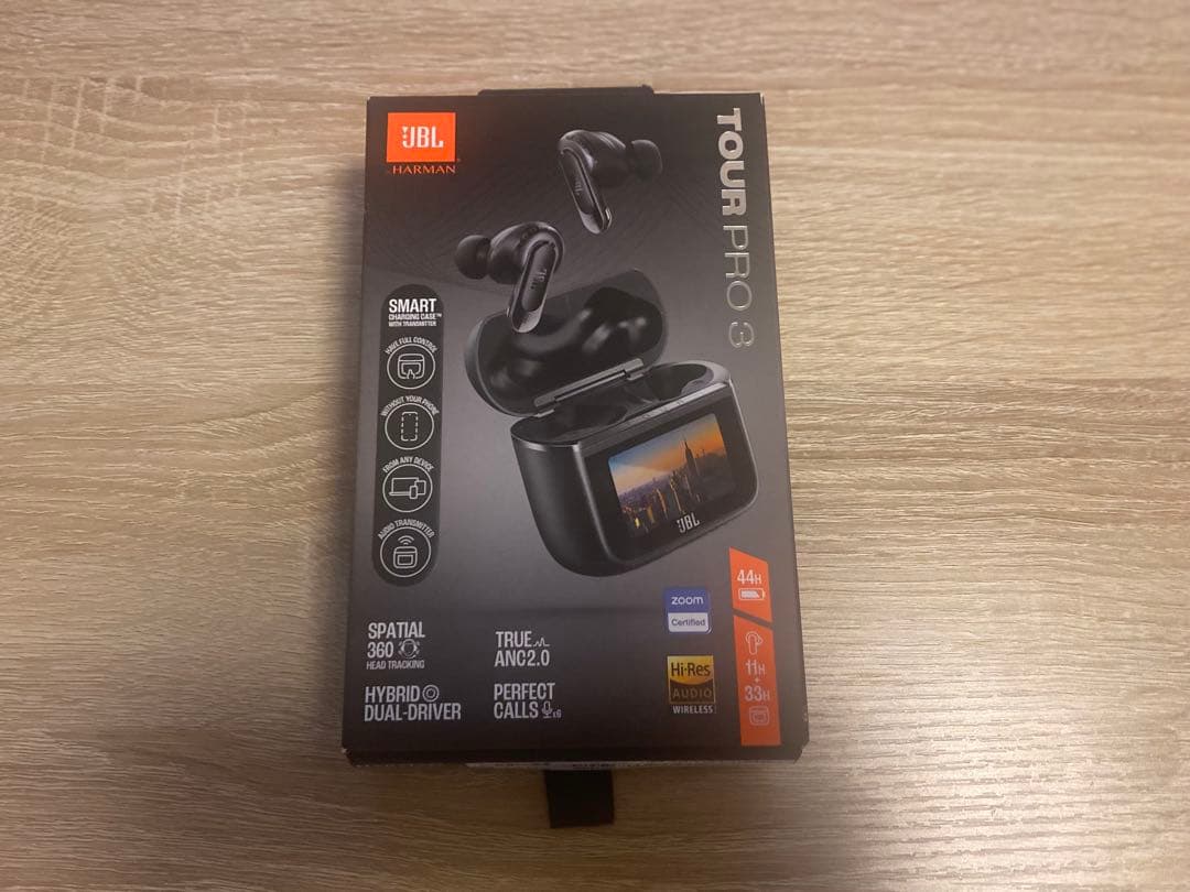 【ワイヤレスイヤホン】JBL TOUR PRO 3