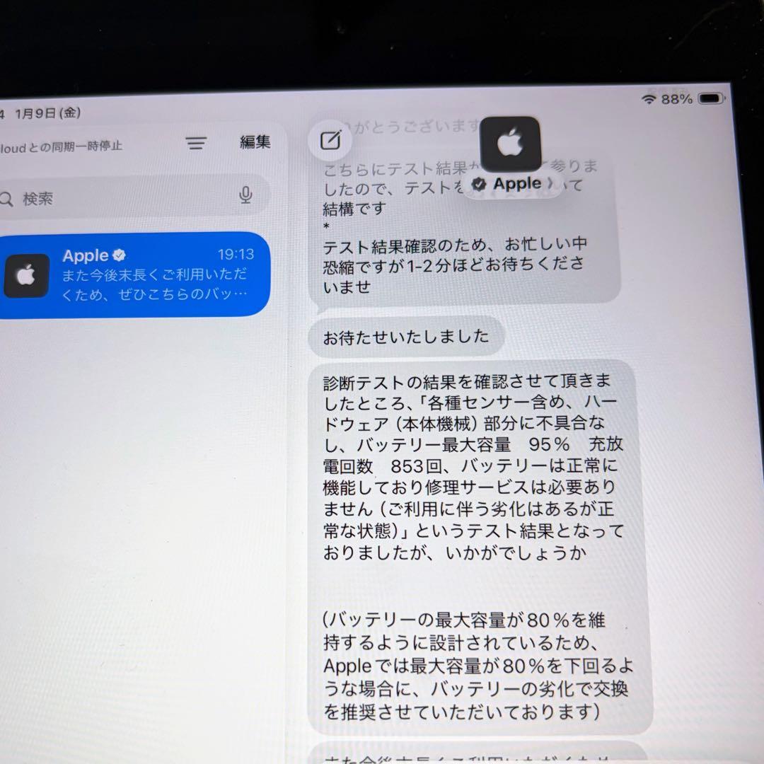 iPad mini 第5世代 64GB バッテリー95%