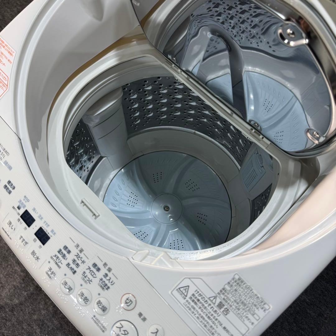TOSHIBA 洗濯乾燥機 AW-8V6 8kg 洗濯機 d5292